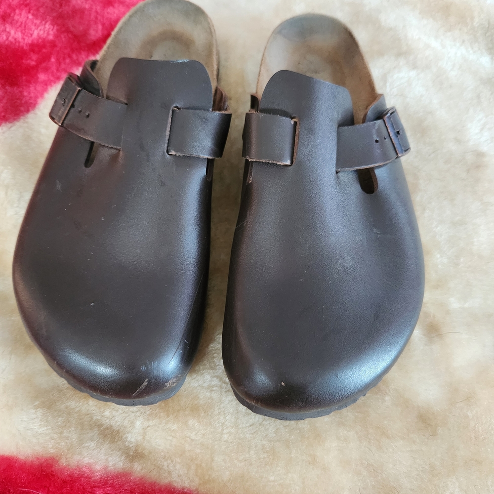 Brown Slip-On Clogs
